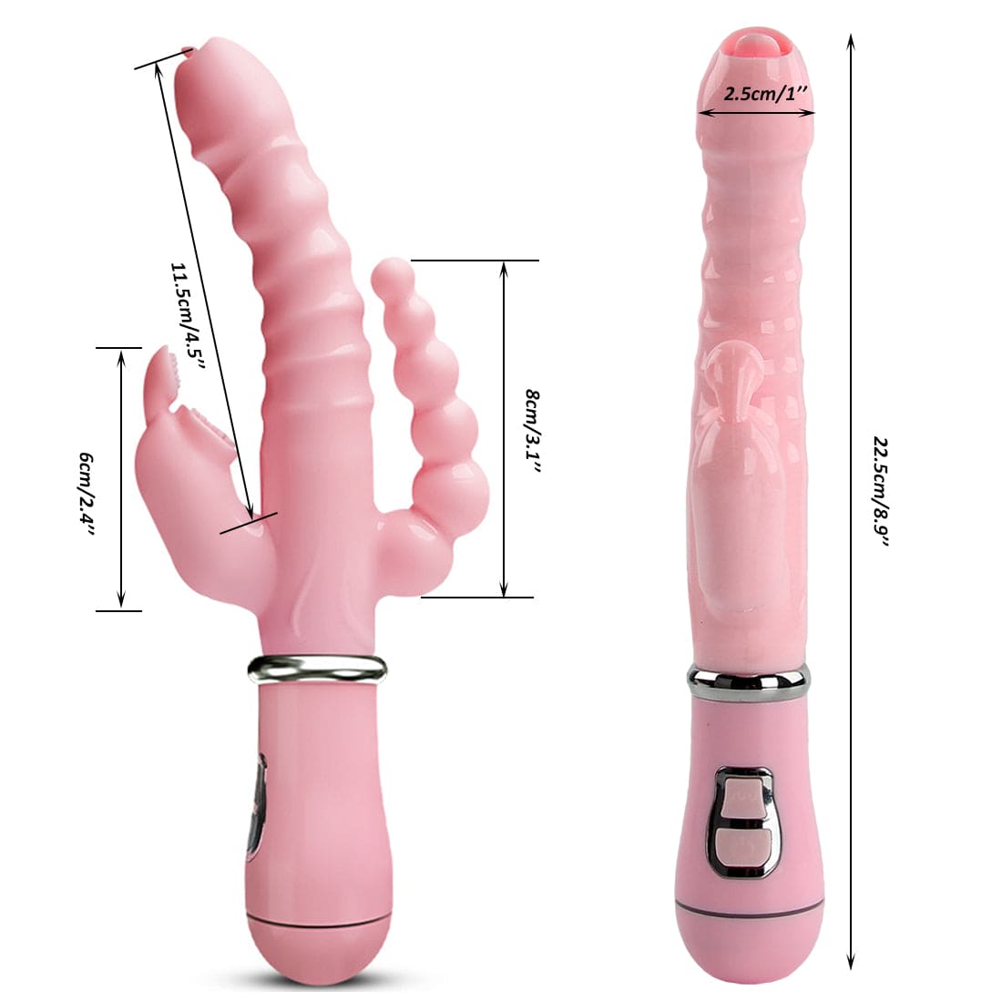 Women Sex Toys For Couples Clit Vibrator Multi Speed Licking Dildo G Spot Bullet