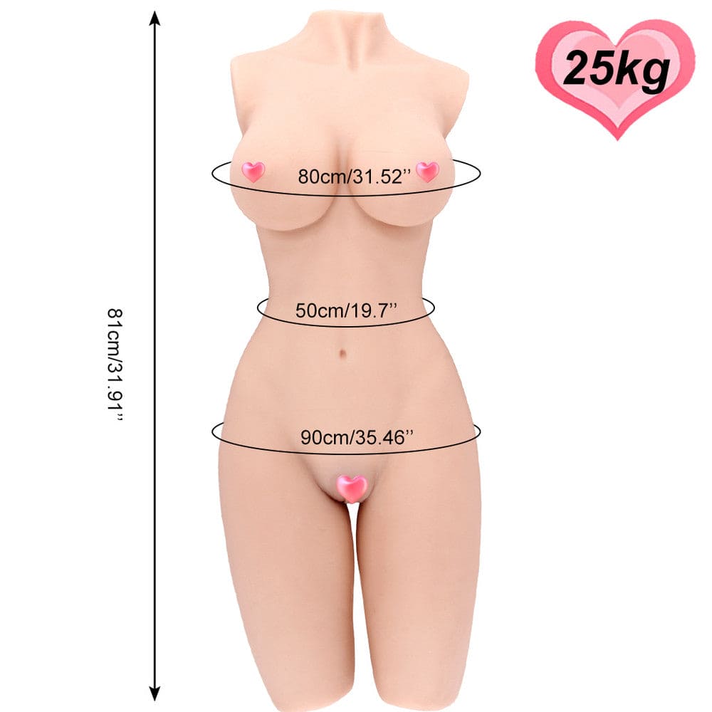 Realistic Love Dolls Masturbator Torso Bendable Joint Vagina Stimulator Sex Toys