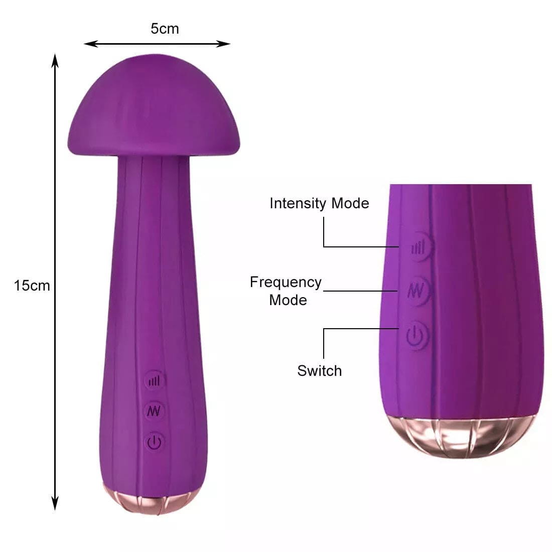 G Spot Vibrator Clitoris Dildo Anal Vibrator Nipple Stimulator Women Sex Toys