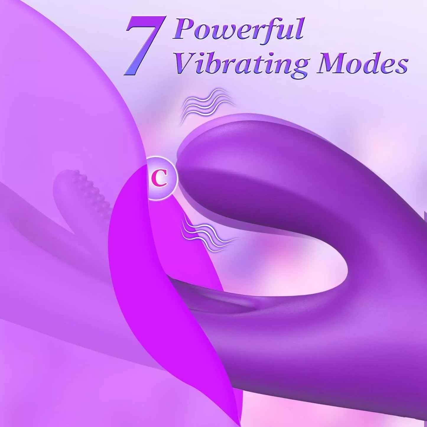 Tapping Rabbit G-spot Vibrator Clit Flapping Dildo Stimulator Women Sex Toys