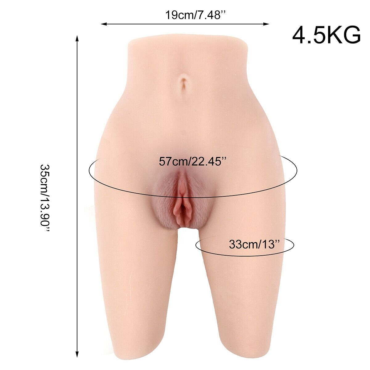 UK Bendy Legs Lifelike Sex Doll Male Masturbator 3D Torso Sex Toys Vagina Anal - Yourlovelychoices