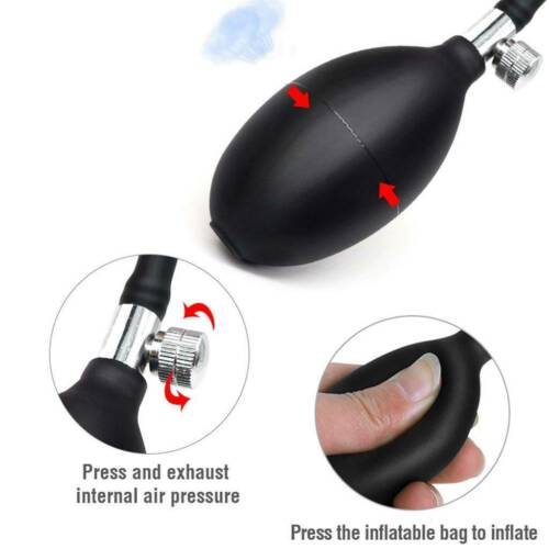 Vibrating 10 Speed Inflatable Anal Butt Plug Vibrator Dildo G-spot Massager Sex - Yourlovelychoices