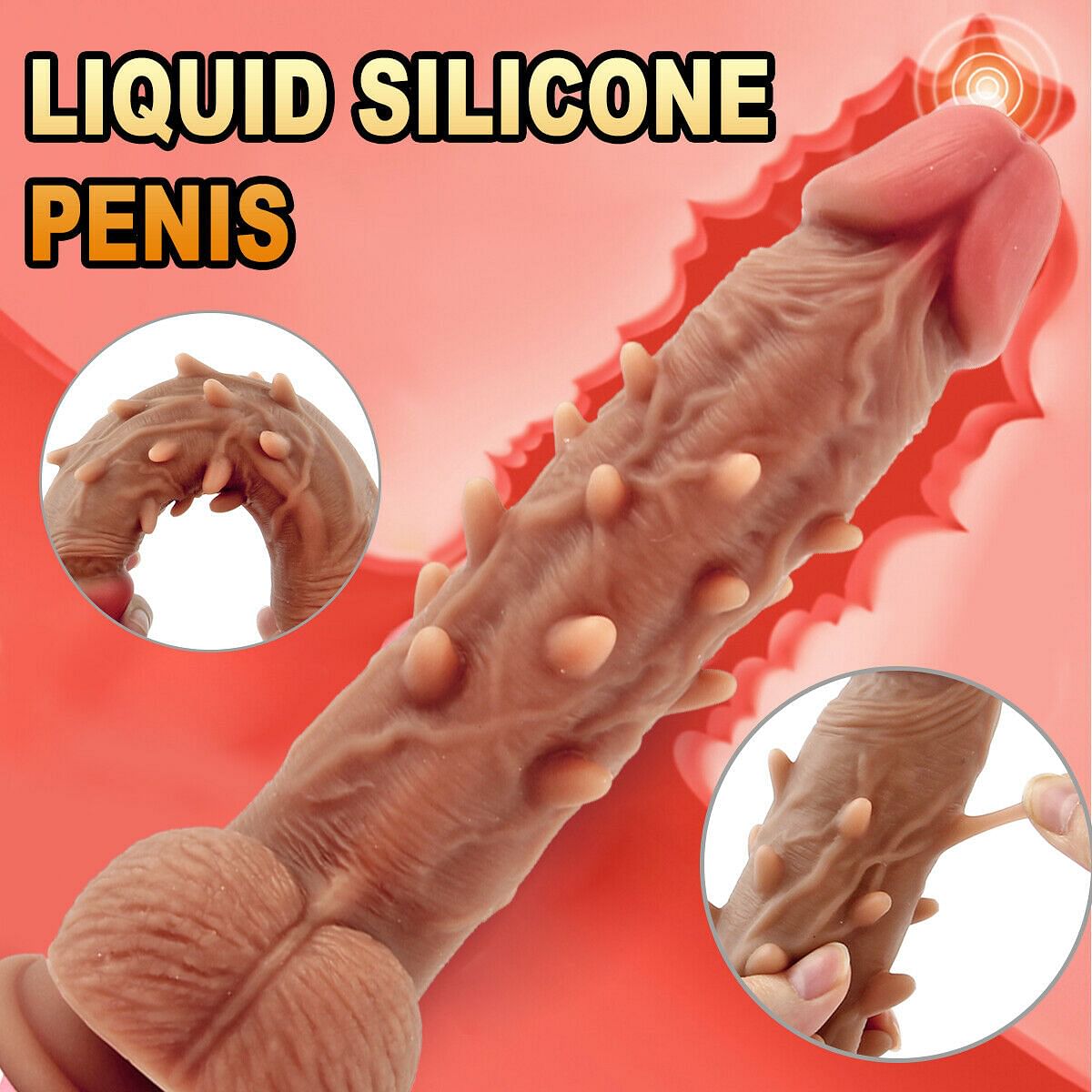 20cm Realistic Dildo Penis Masturbator Clitoral Stimulator For Female Sex Toy - Yourlovelychoices