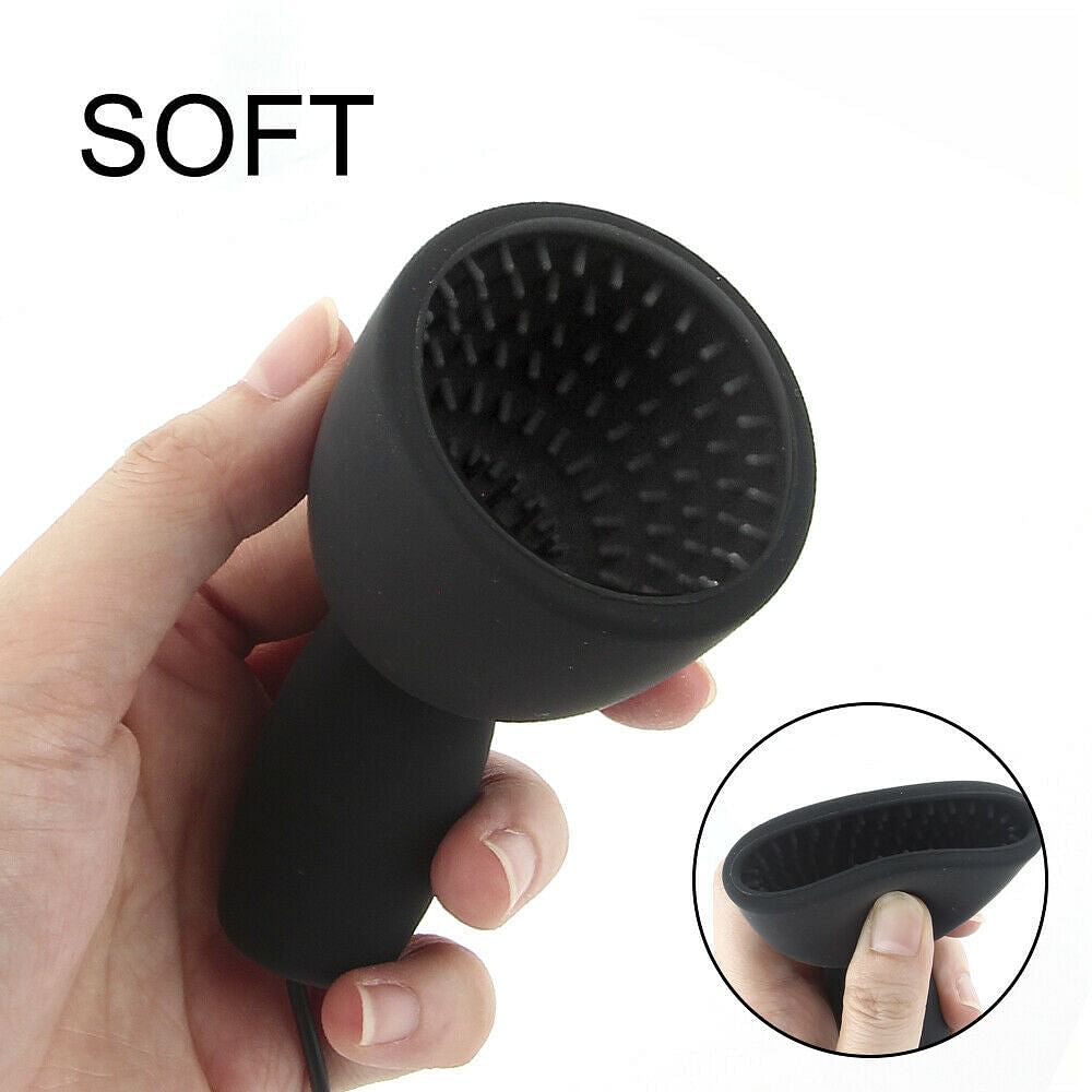 Powerful Vibrating Penis Cock Head Massager Male Masturbator Trainer Sex Toy - Yourlovelychoices