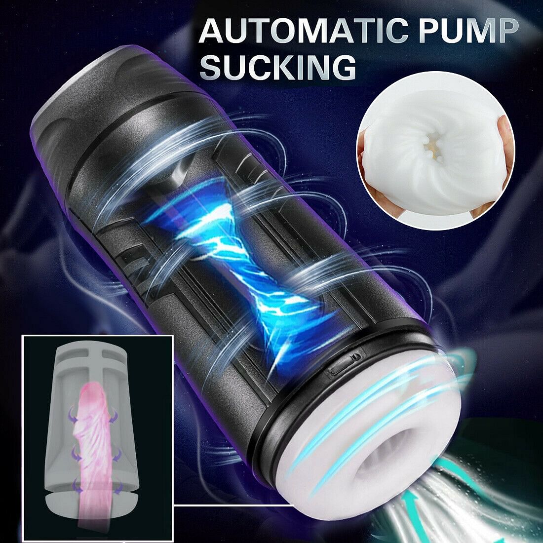 10 Mode Vibrating Cock Ring Prostate Vibrator Dildo Anal Plug Sex Toys - Yourlovelychoices