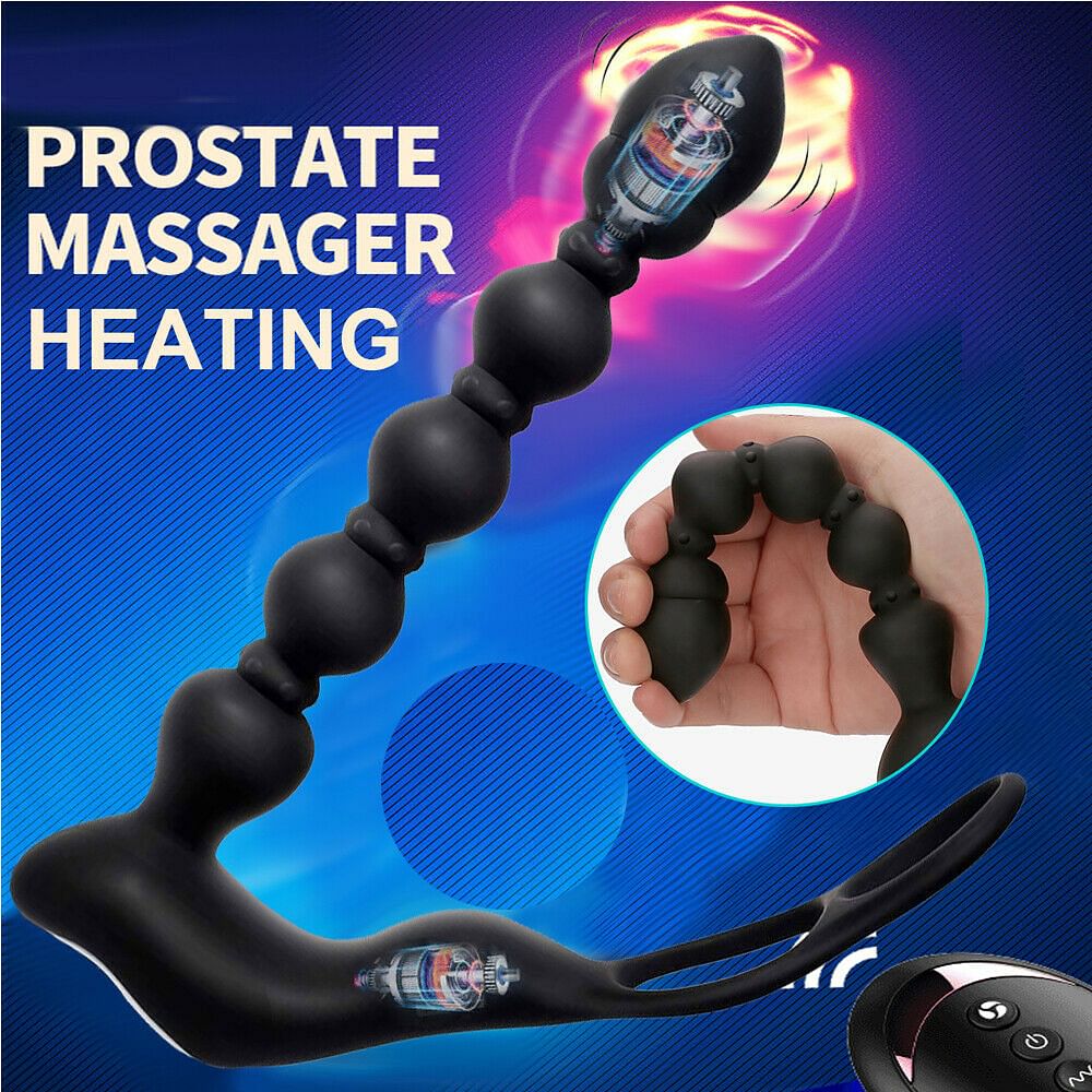 Vibrating Prostate Massager 10 Speed Anal Beads Dildo Vibrator Adults Sex Toys - Yourlovelychoices