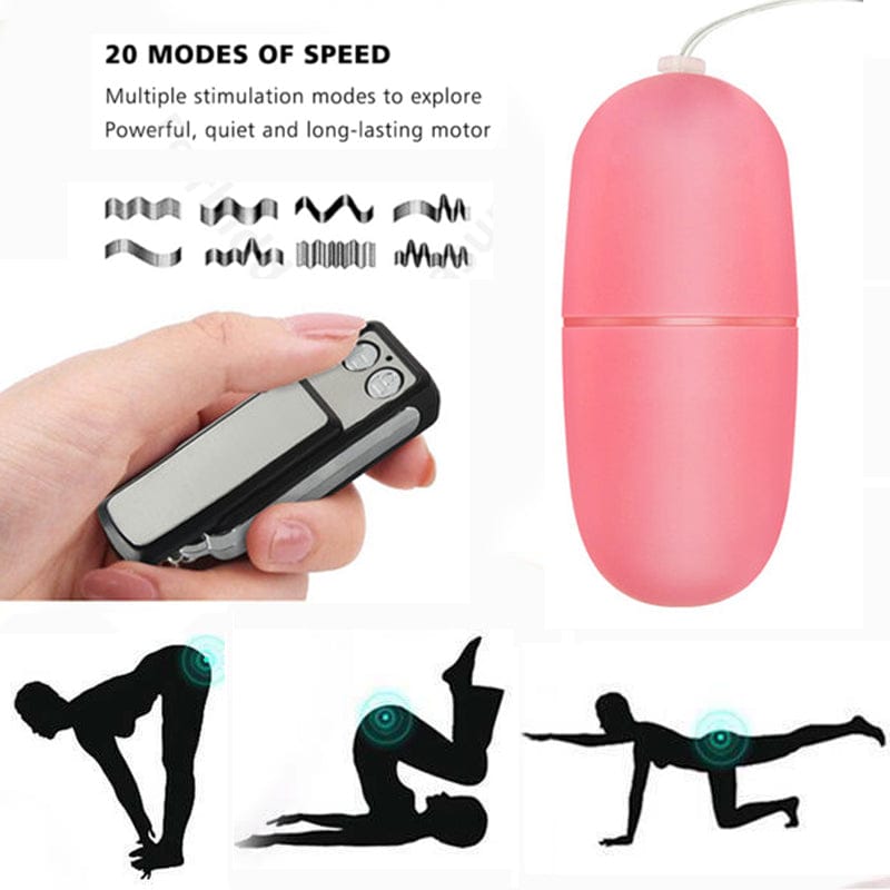 Vibrating Egg Panty Vibrator Wireless Remote Control Clit Stimulator Invisible - secretera