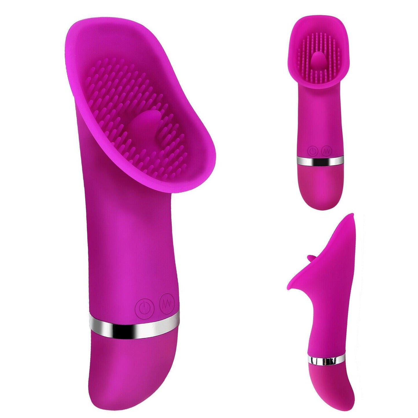 Tongue Vibrator Masturbator Clitoris Oral Vagina Licking Dildo 30 Mode Sex Toys - Yourlovelychoices