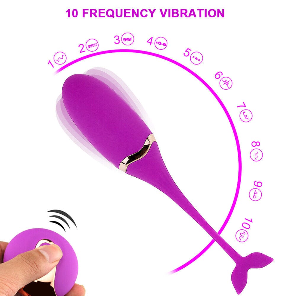 Women Masturbator Vibrating Egg Kegel Ball Wireless Remote Control Adult Sex Toy - secretera