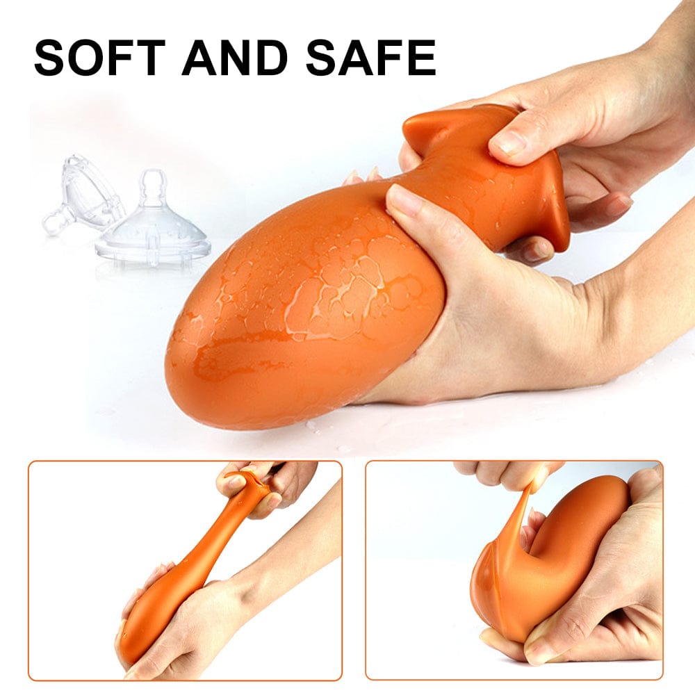 Butt Plug Anal Dildo Kit Sex Toys For Women Men Soft Large Chunky Prober 15CM - secretera