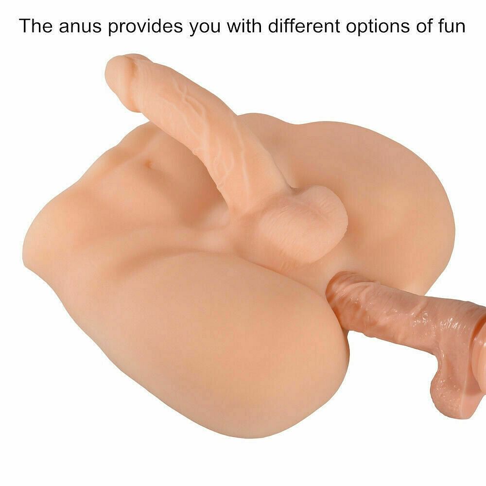 Realistic Erotic Insertable 7' Anal Dildo Penis Soft G-Spot Dick Ass Stimulator - Yourlovelychoices