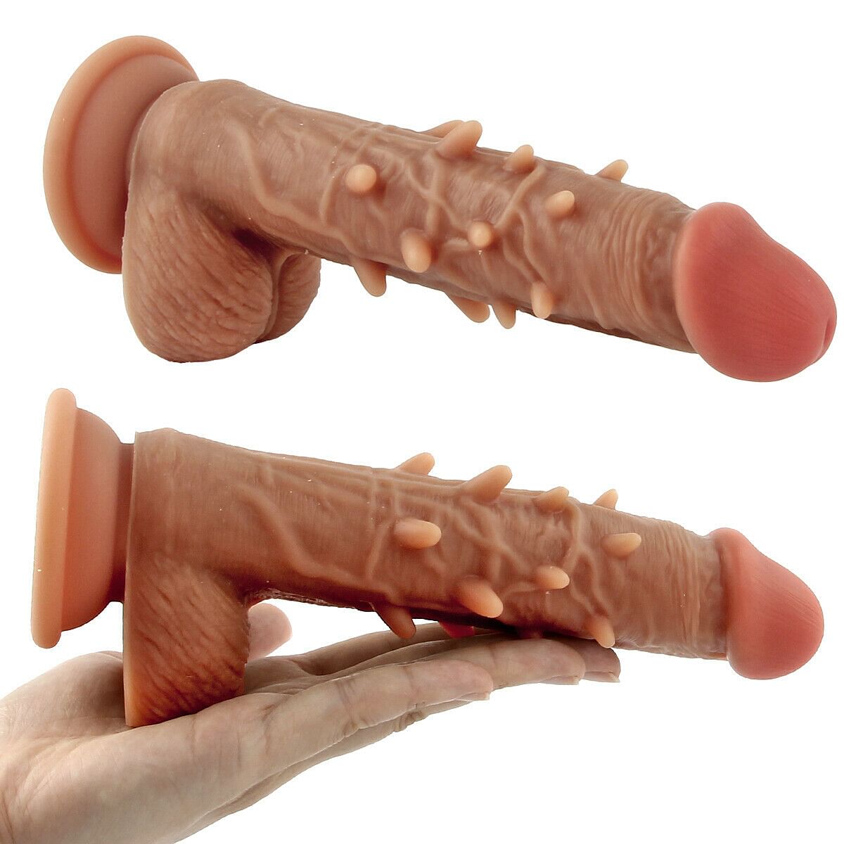 20cm Realistic Dildo Penis Masturbator Clitoral Stimulator For Female Sex Toy - Yourlovelychoices