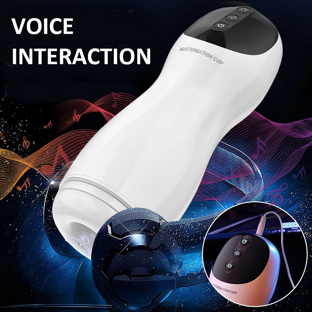 Automatic Male Masturbator Cup Sucking Clip Vibrating DelayTrainer Adult Sex Toy - Yourlovelychoices