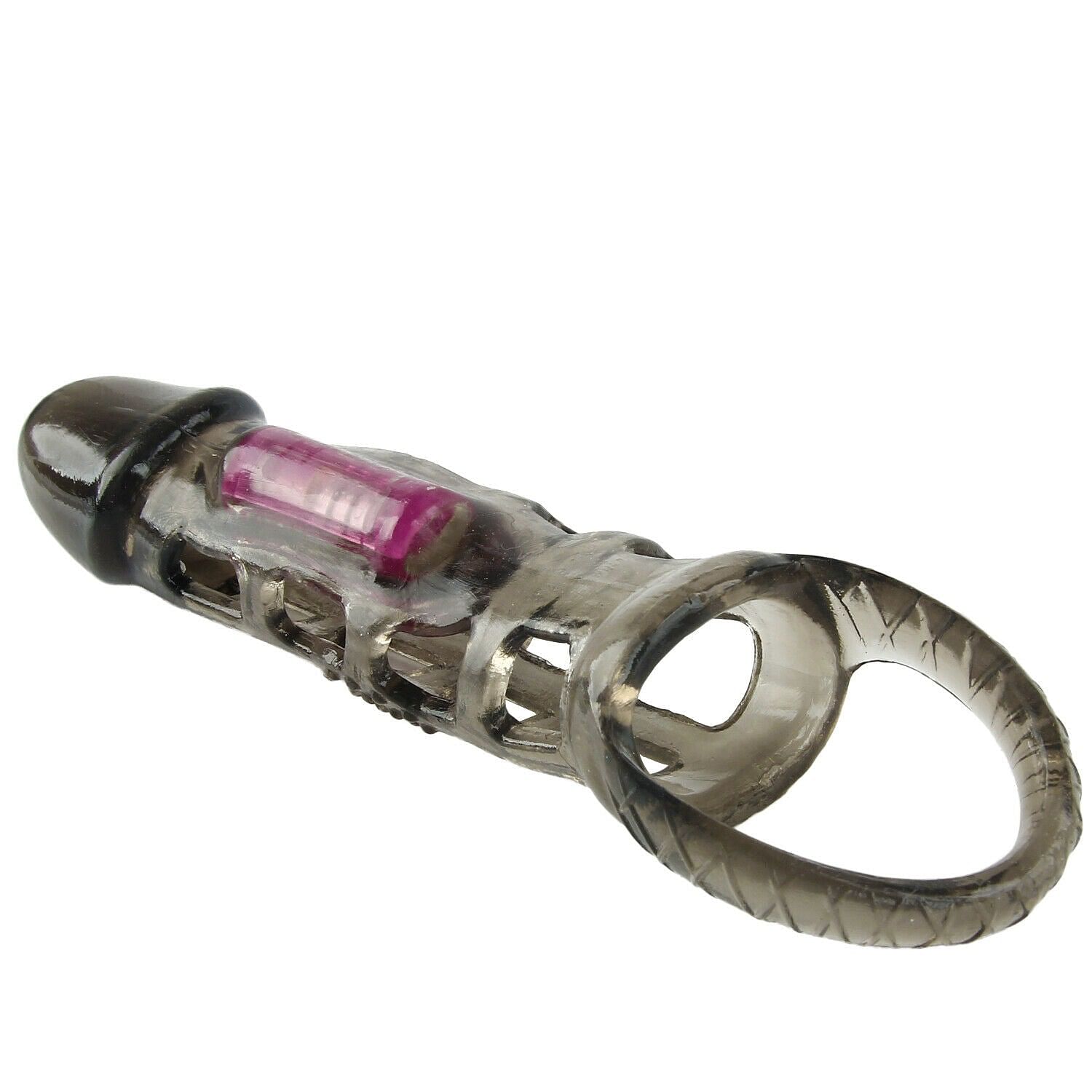 Longer Penis Sleeve Cock Ring G-Spot Vibrator Extender Adults Sex Toys Vibrating - Yourlovelychoices