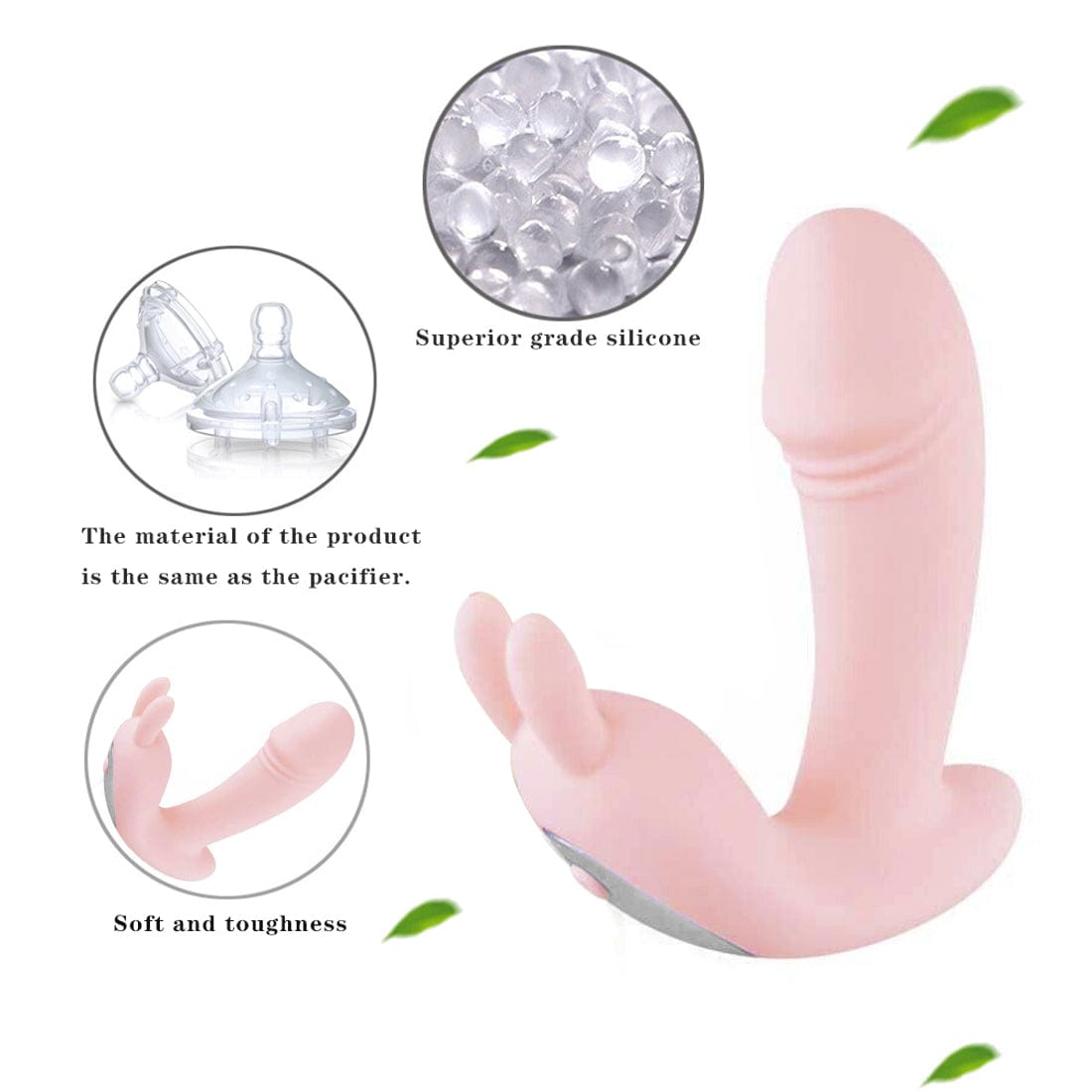 Wireless Wearable Dildo G-Spot Remote Control Vibrator Adult Sex Toys For Women - secretera