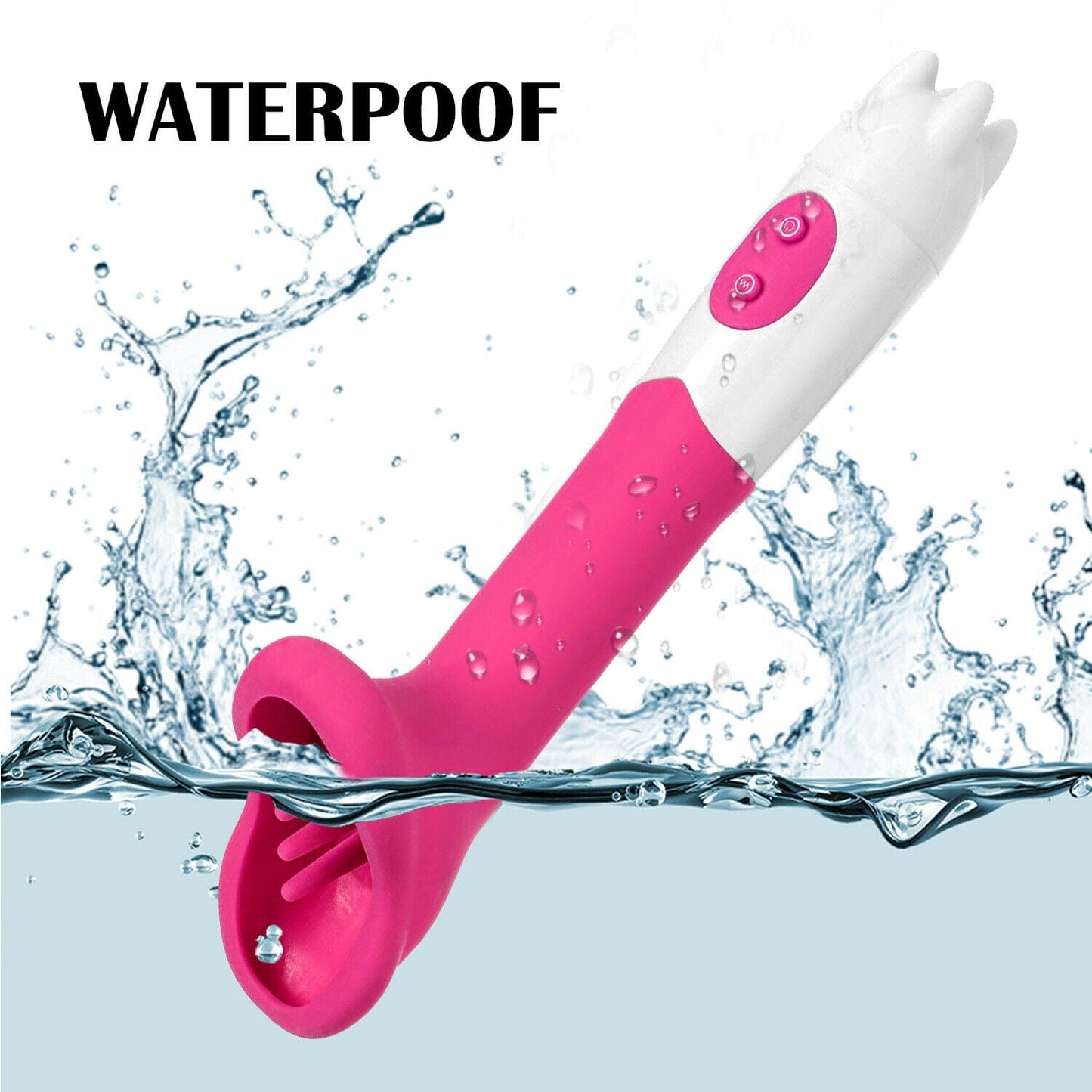 Vibrating G Spot Rabbit Vibrator Dildo Clit Stimulator Massage Sex Toys - secretera