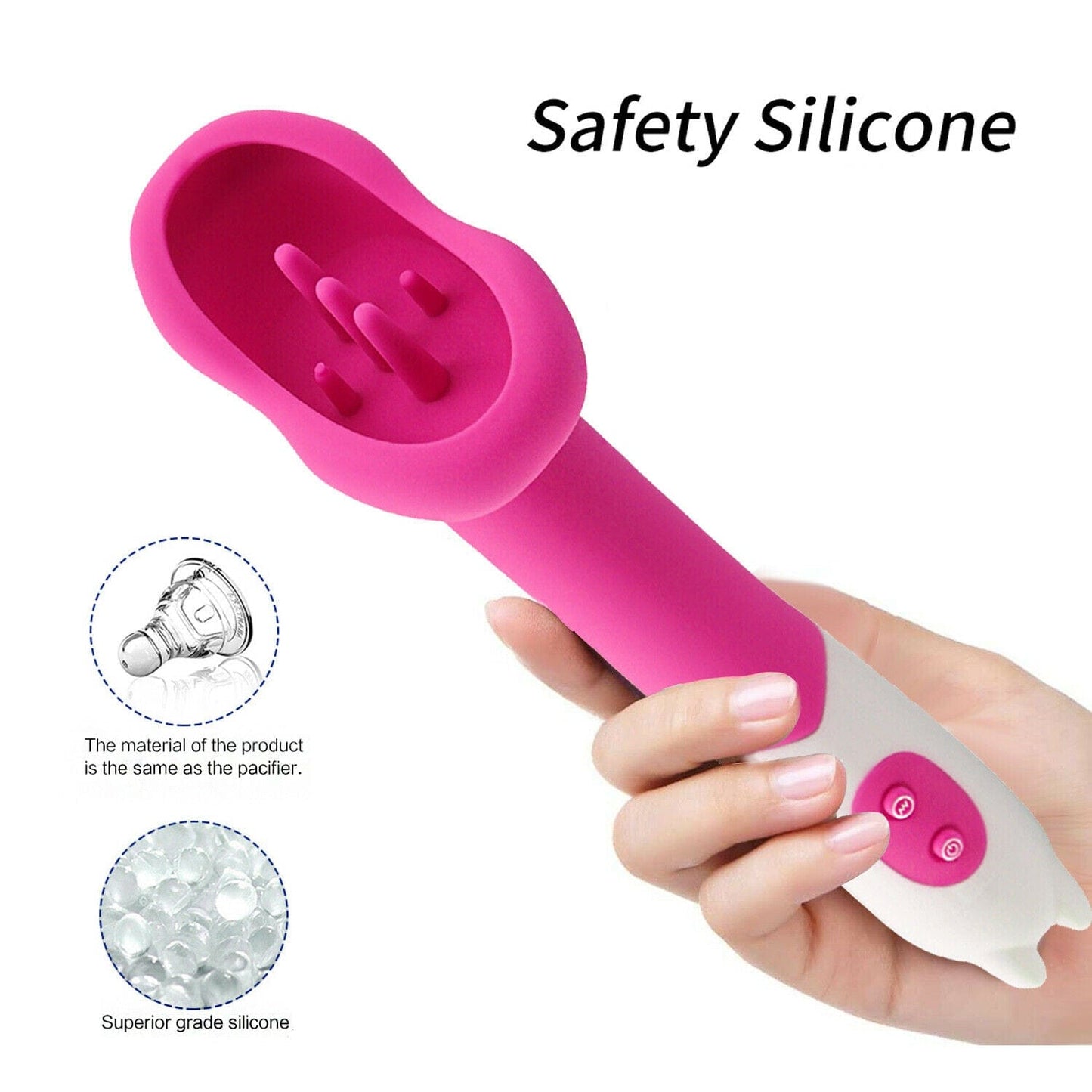 Vibrating G Spot Rabbit Vibrator Dildo Clit Stimulator Massage Sex Toys - secretera