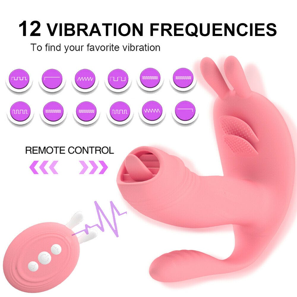 Wireless Remote Wearable Strap-on Dildo Vibrator Heated For Women Couple Sex Toy - secretera