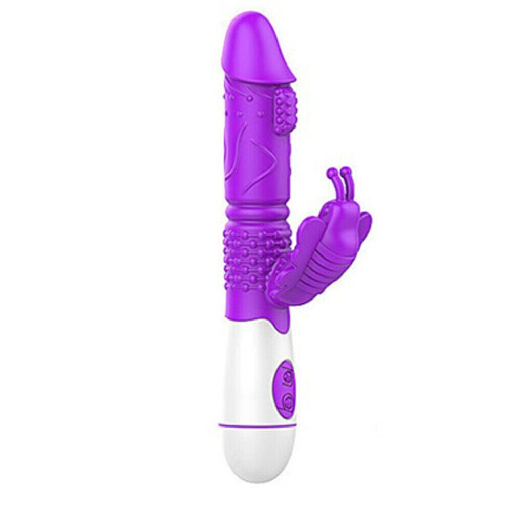 Stong Vibrating Rampant Rabbit Vibrator G Spot Clitoral Massger Dildo Sex Toys - secretera