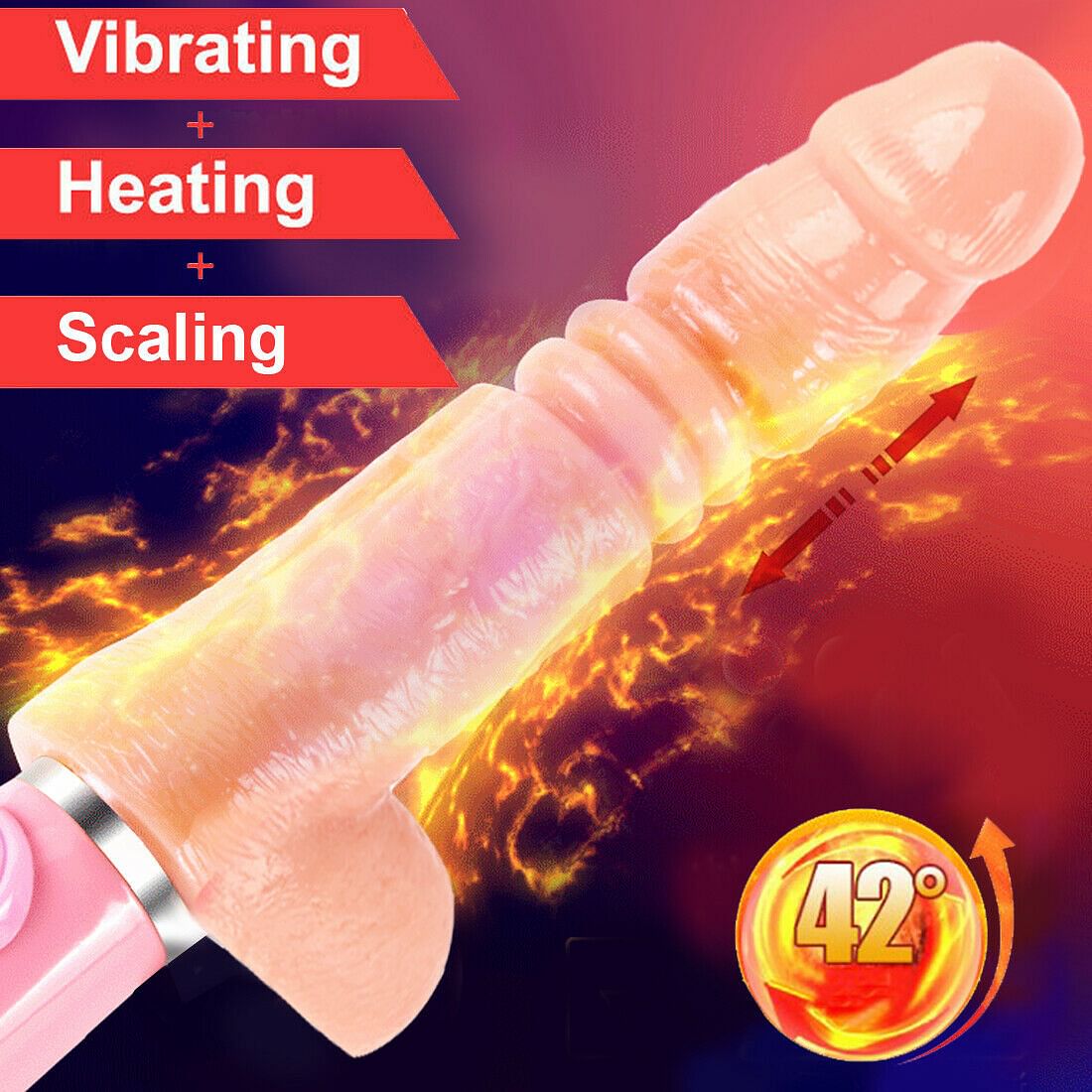 Vibrating Heating Dildo Penis Sex Toys For Women Masturbator - Yourlovelychoices