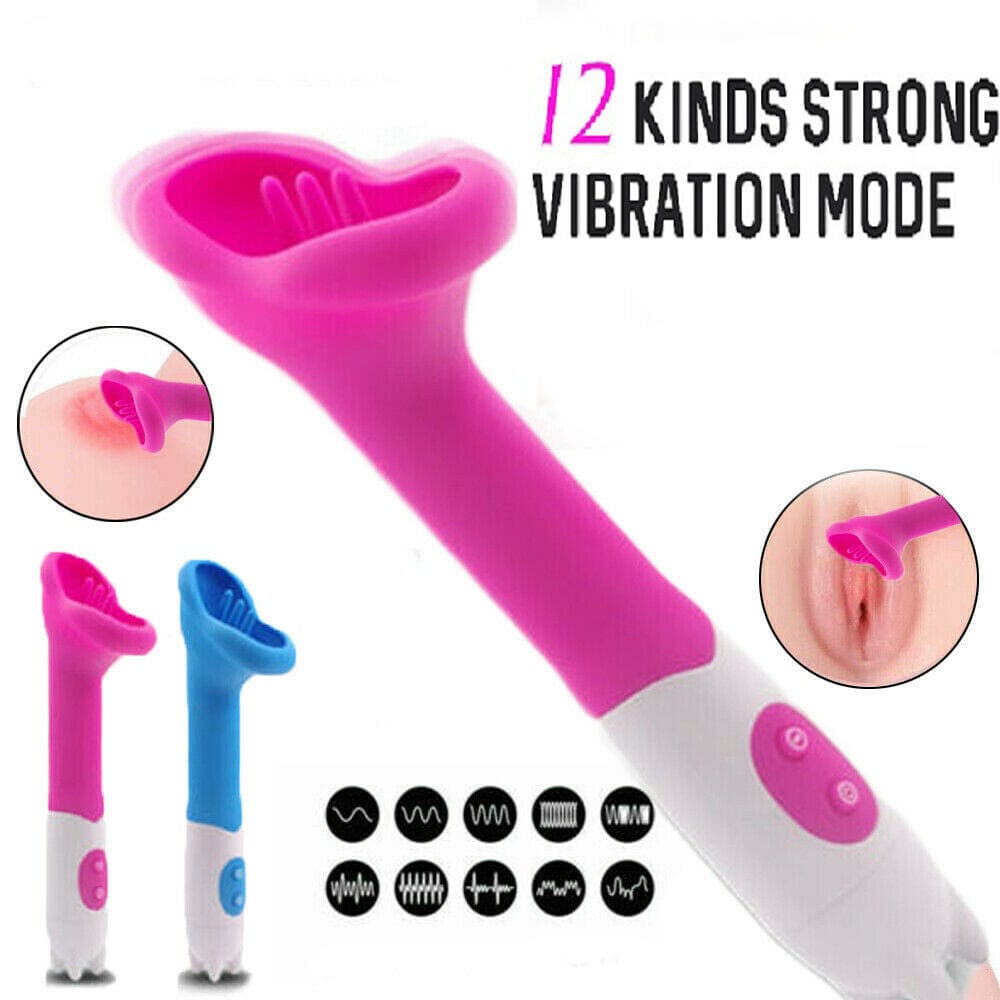 Vibrating G Spot Rabbit Vibrator Dildo Clit Stimulator Massage Sex Toys - secretera