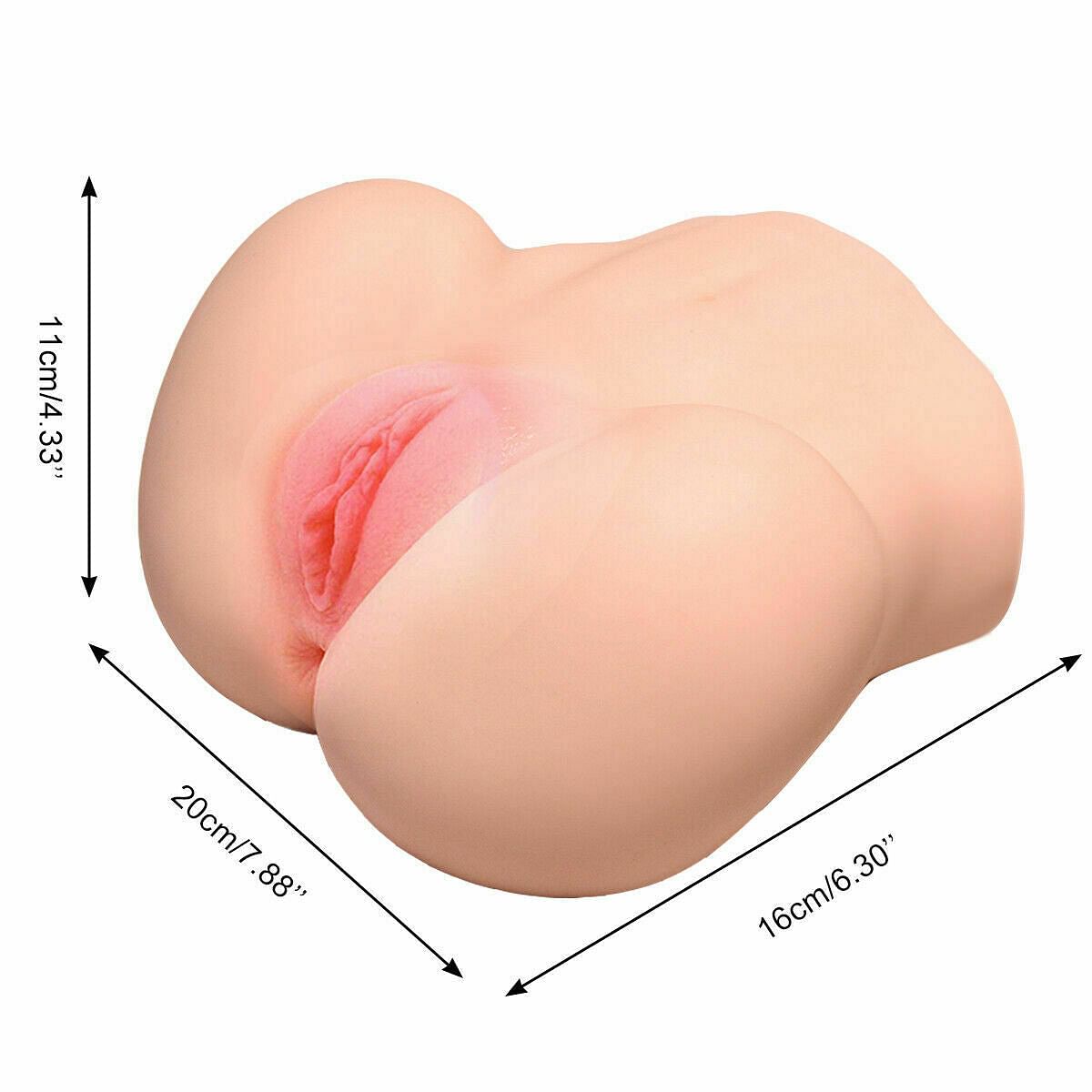 Vibrator Voice Male Realistic Pussy Ass Love Doll Two Holes Men Adult Toys - Yourlovelychoices