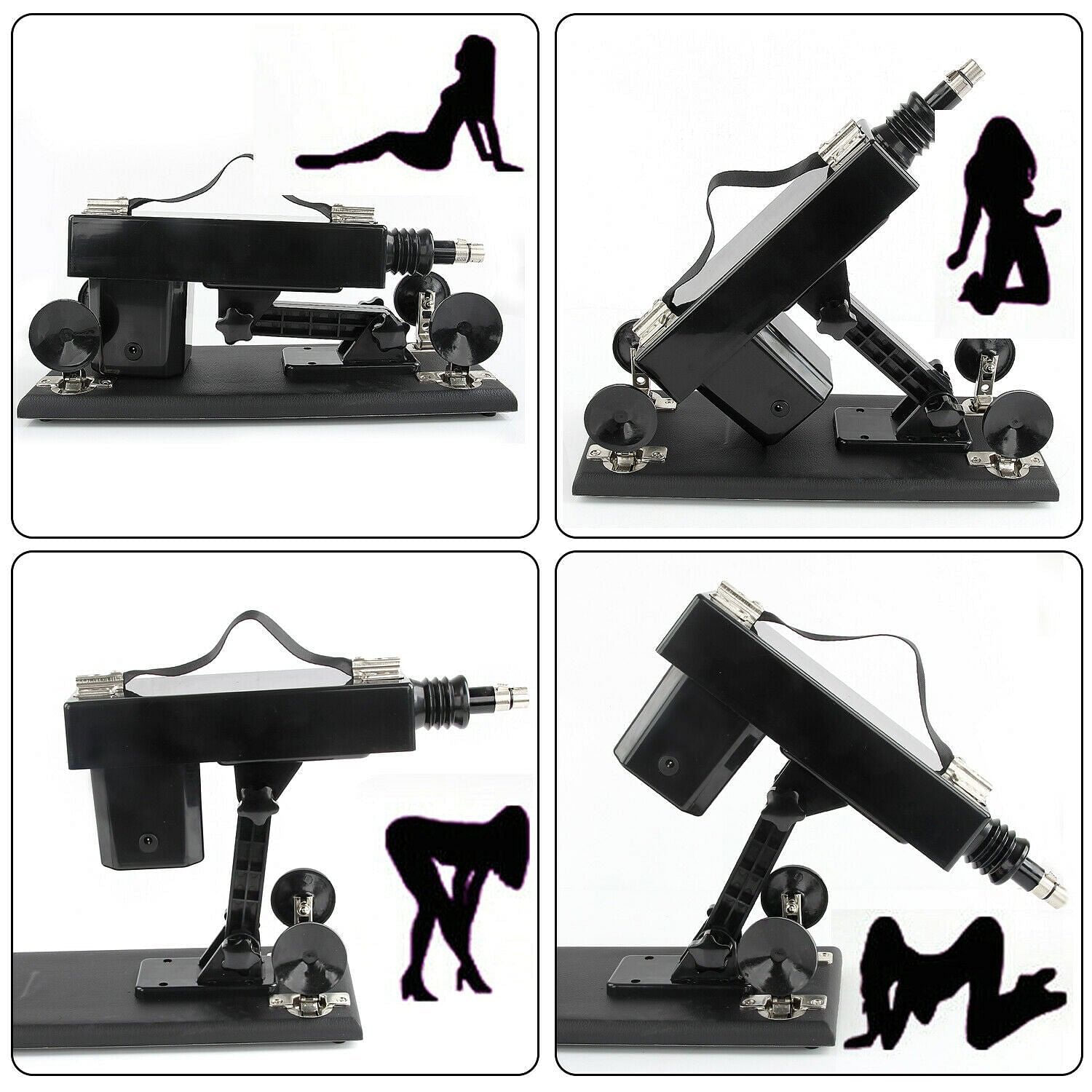 Automatic Sex Machine Gun Dildo Vibrator Attachments Sex Toys Extension Tube - Yourlovelychoices