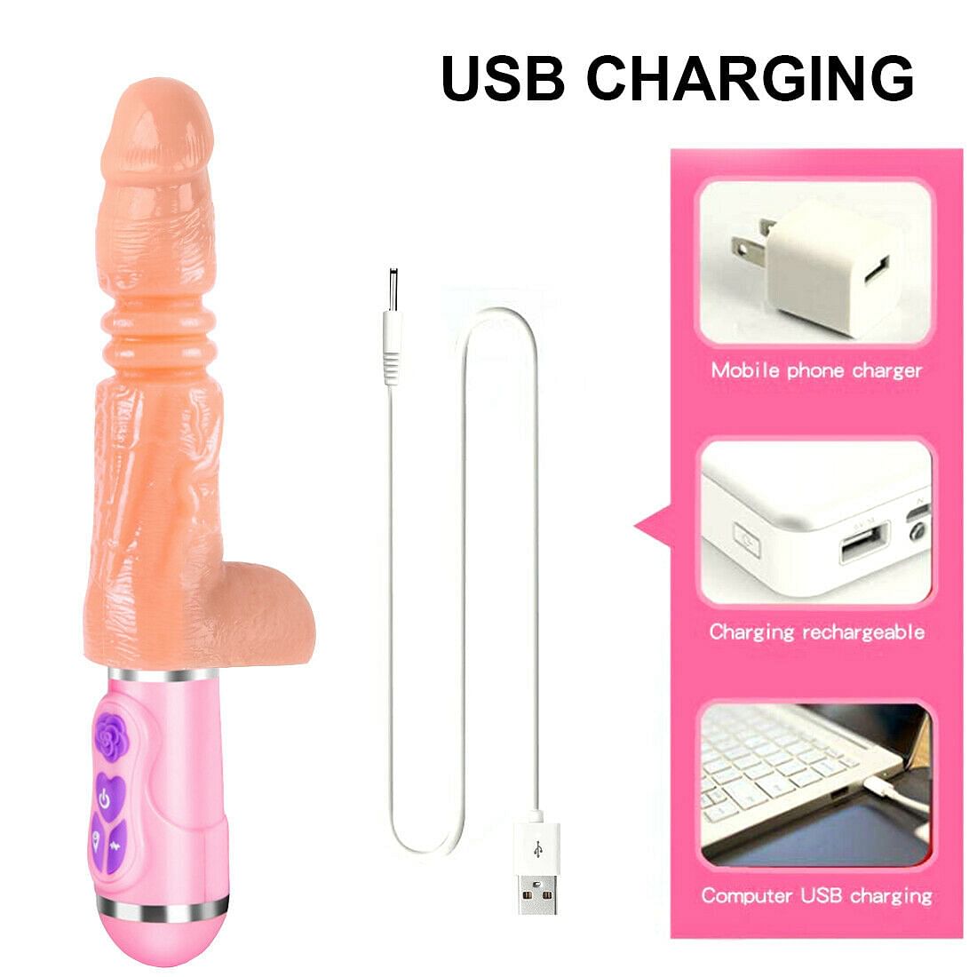 Vibrating Heating Dildo Penis Sex Toys For Women Masturbator - Yourlovelychoices