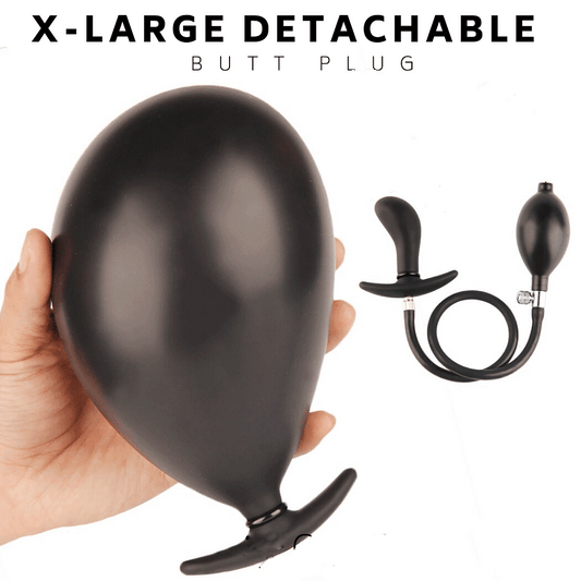 Detachable XXX Large Inflatable Butt Plug Anal Dildo Expanding Gay Adult Sex Toy - Yourlovelychoices