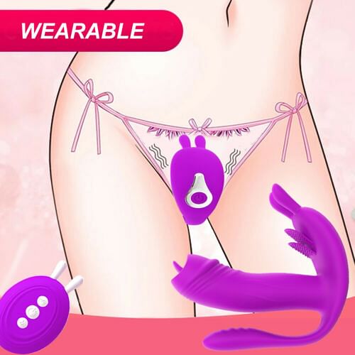 Remote Wearable Vibrator Egg Rabblit Clit Gspot Heated Masturbator Sex Toy - Yourlovelychoices