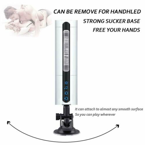 Male Masturbator Automatic Heating Vibration Intelligent Sucking Masturbation Cup LED Handsfree Men Sex Toys - yourlovelychoices