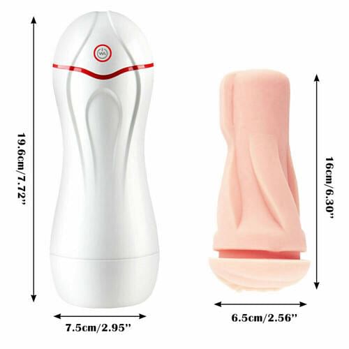 Male Vibrator Masturbation Cup Sex Toy Masturbator - Sexy Moaning - Touch Switch - yourlovelychoices