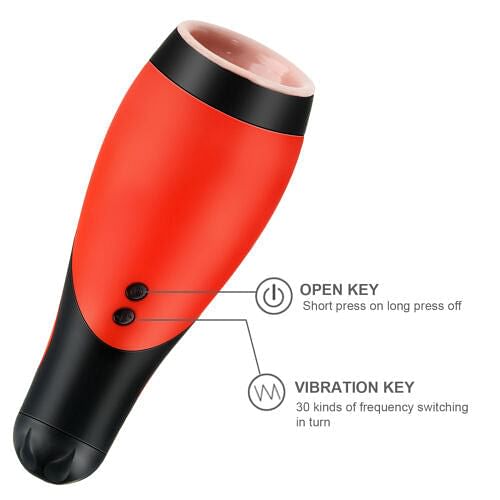 30 Mode Vibrating Blowjob Male Masturbator Oral Sucking Sex Toy Vibrator For Men - yourlovelychoices