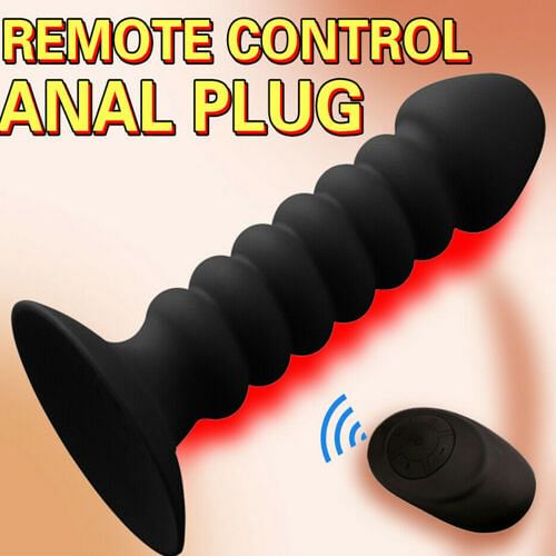 Vibrating Butt Plug Anal Plug Vibrator Remote Control Sex Toys Masturbatior - yourlovelychoices